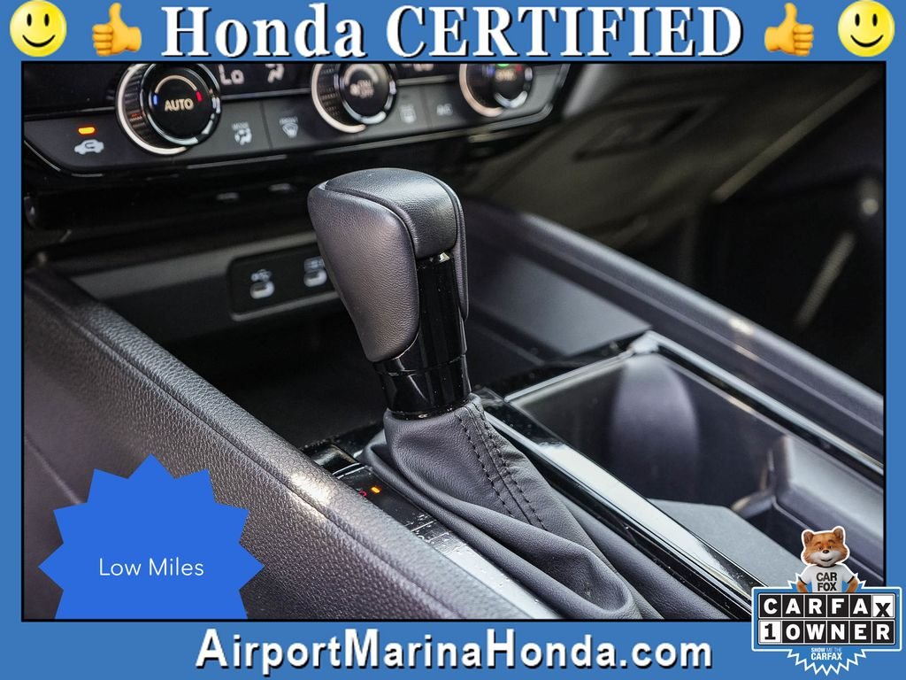 Certified Used 2024 Crystal Black Pearl Honda HYBRID SPORT image 27