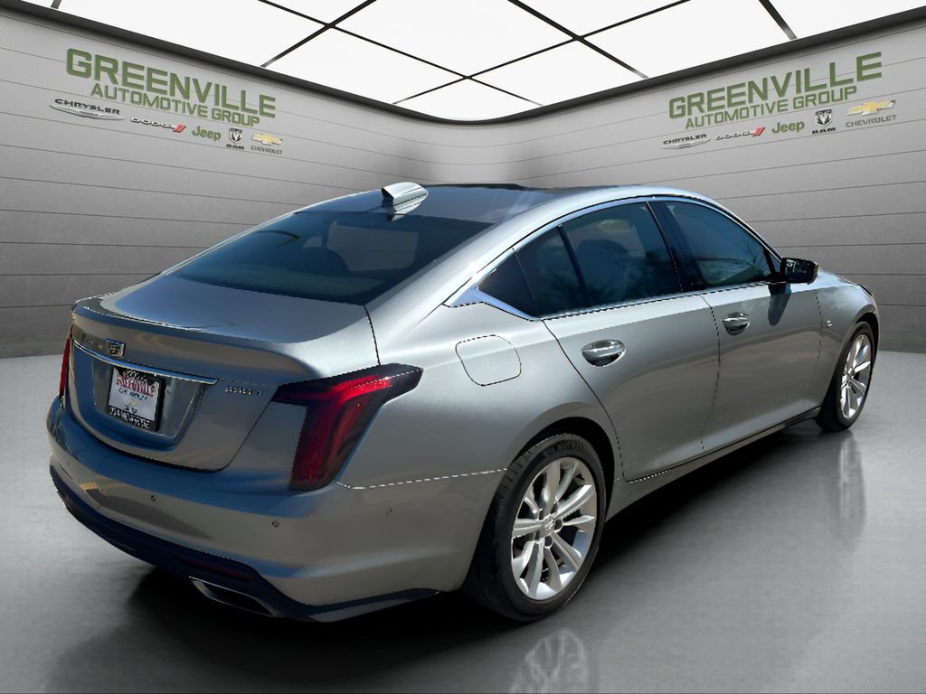 Used 2025 Argent Silver Metallic Cadillac Premium Luxury image 5