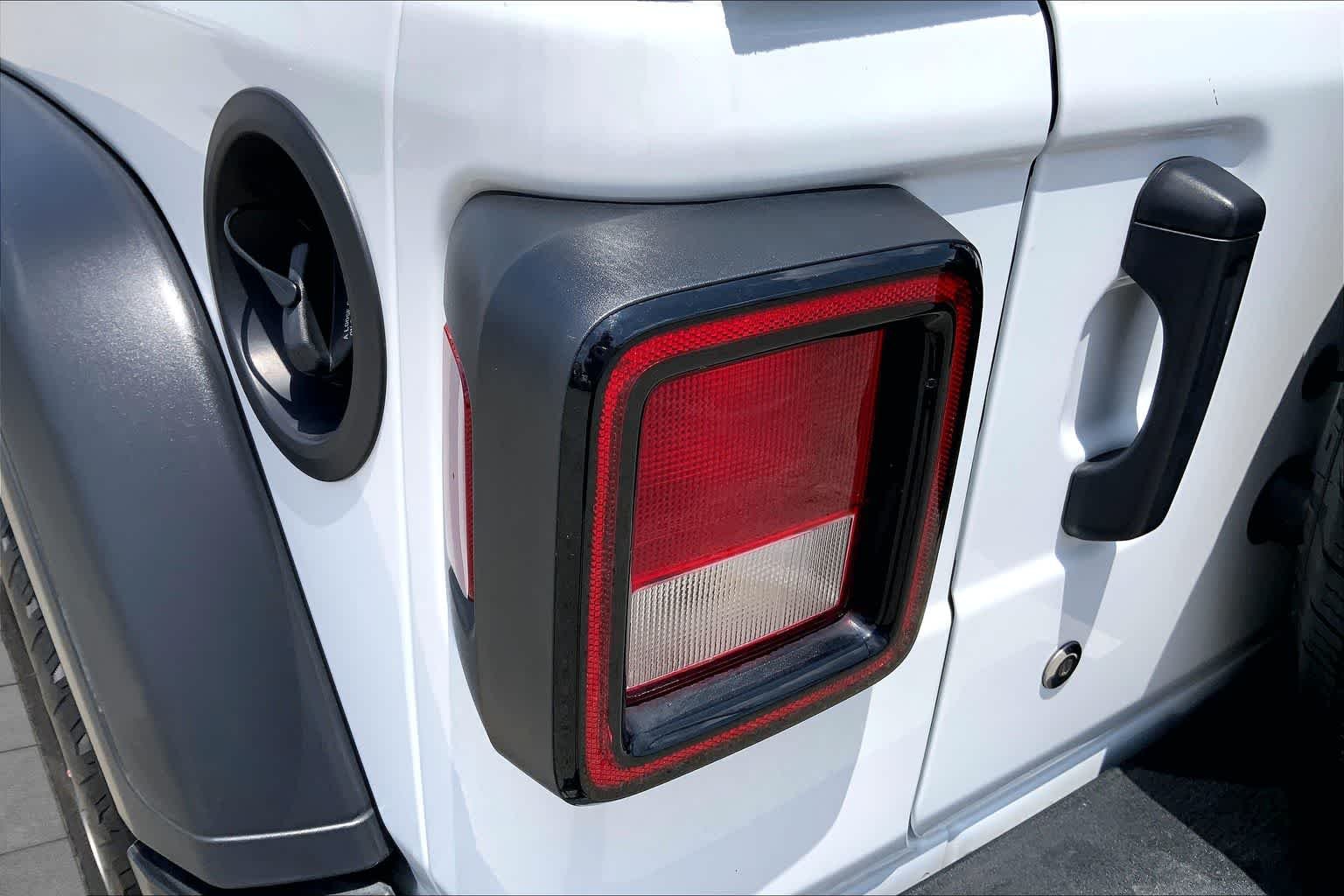 Used 2024 Bright White Clearcoat Jeep Sport image 28