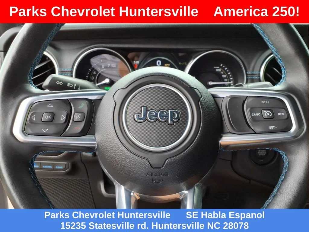 Used 2023 Silver Jeep Rubicon 20th Anniversary Edition 4xe image 13