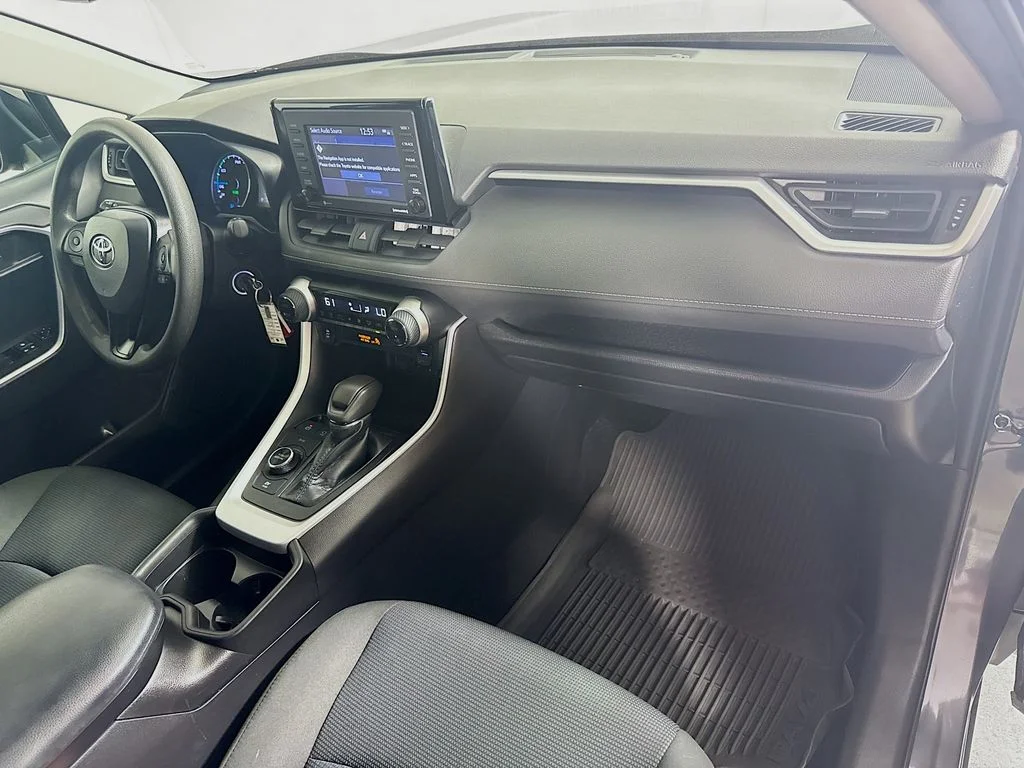 Used 2021 Magnetic Gray Metallic Toyota Hybrid LE image 28