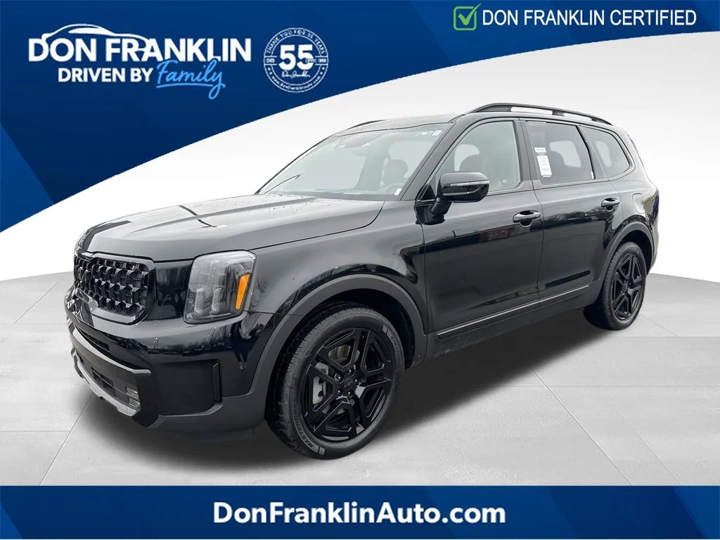 Used 2025 Black Kia SX-Prestige X-Line image 1