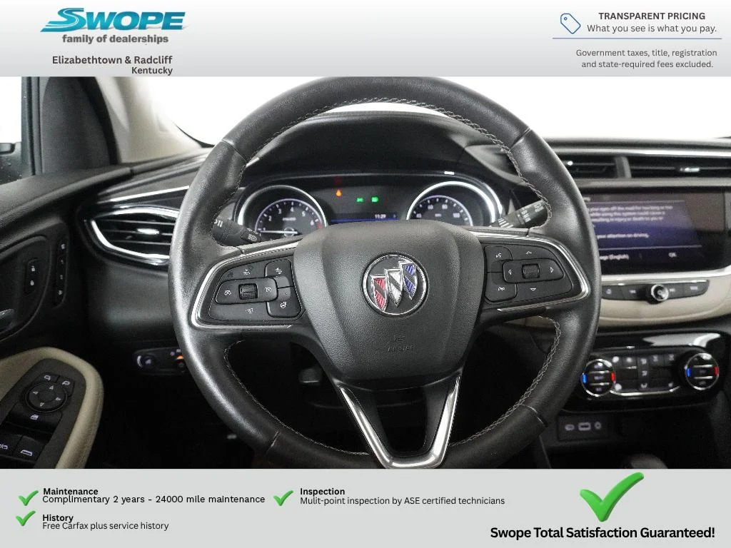 Used 2021 Black Currant Metallic Buick Essence image 16