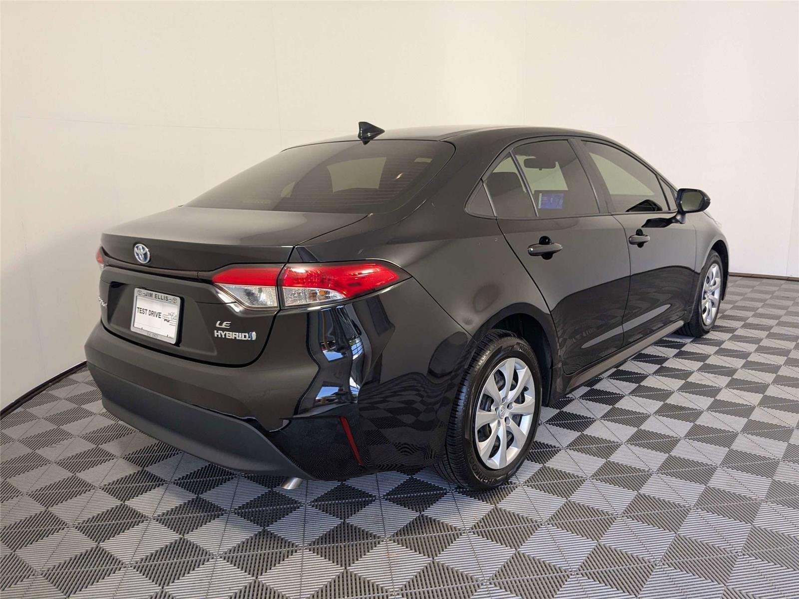 Certified Used 2024 Midnight Black Metallic Toyota Hybrid LE image 5