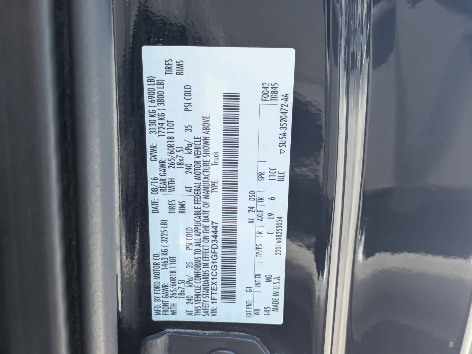 Used 2016 Shadow Black Ford XLT image 23