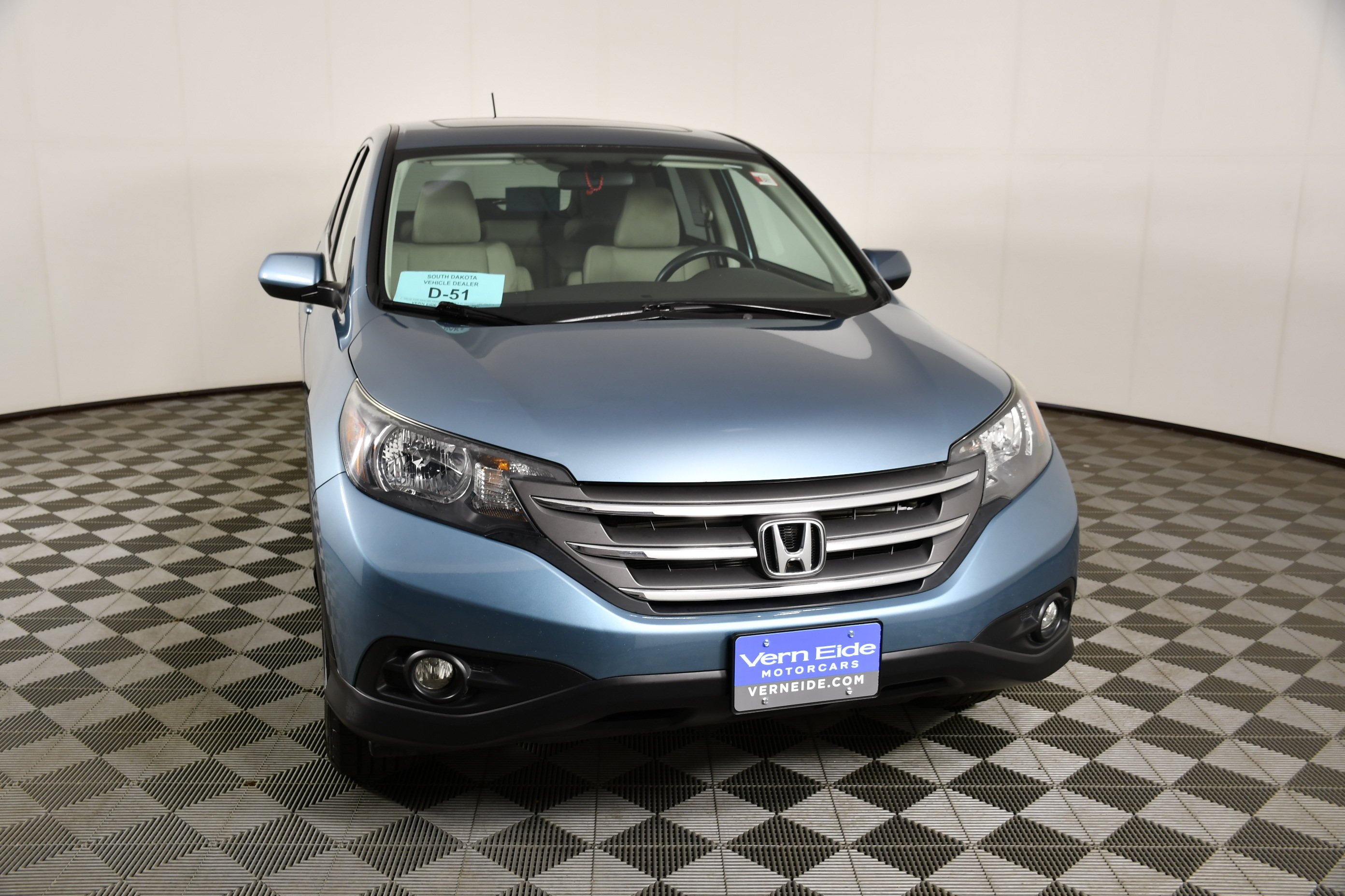 Used 2014 Blue Honda EX image 2