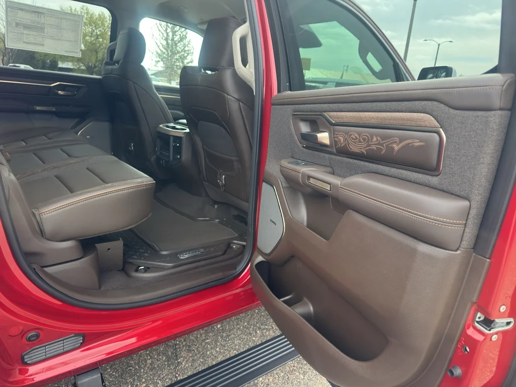 New 2026 Molten Red Pearl-Coat Exterior Paint RAM Longhorn image 20