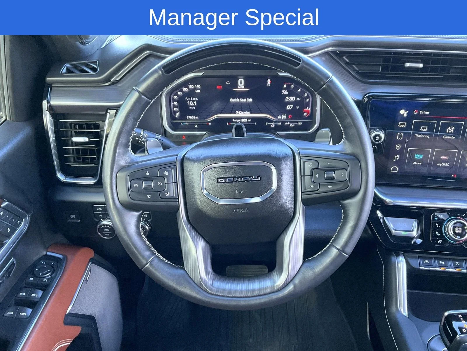 Used 2024 White GMC Denali Ultimate image 12