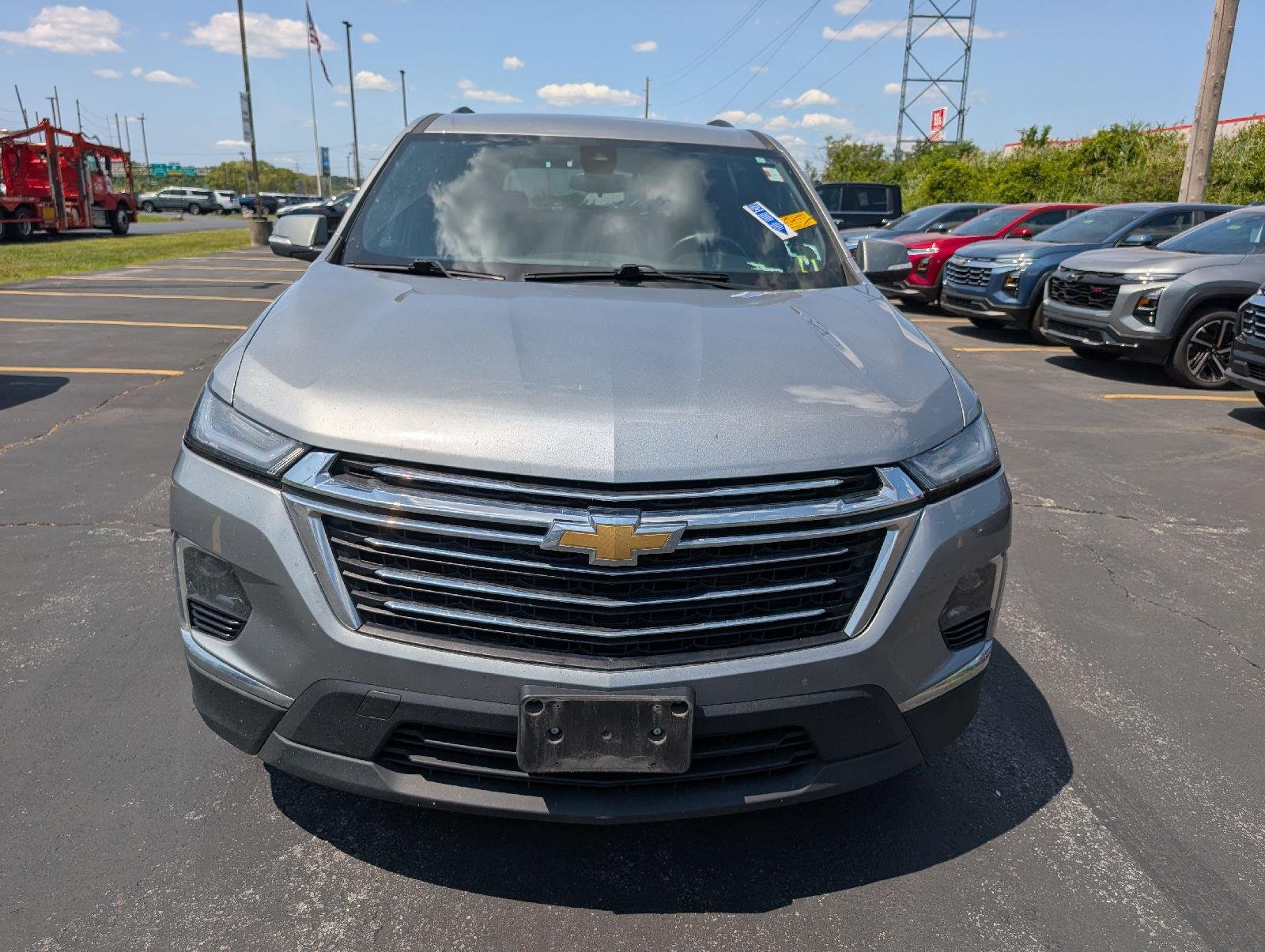 Used 2023 Sterling Gray Metallic Chevrolet LT Cloth image 2