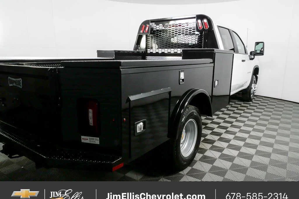 New 2026 Summit White Chevrolet Work Truck image 3