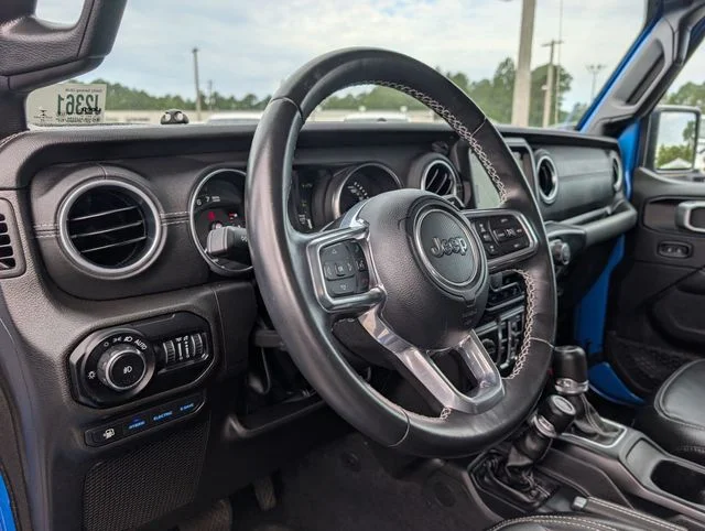 Used 2022 Blue Jeep Unlimited Sahara 4xe image 32
