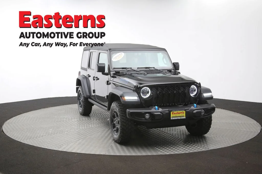 Used 2023 Black Jeep Willys 4xe image 53