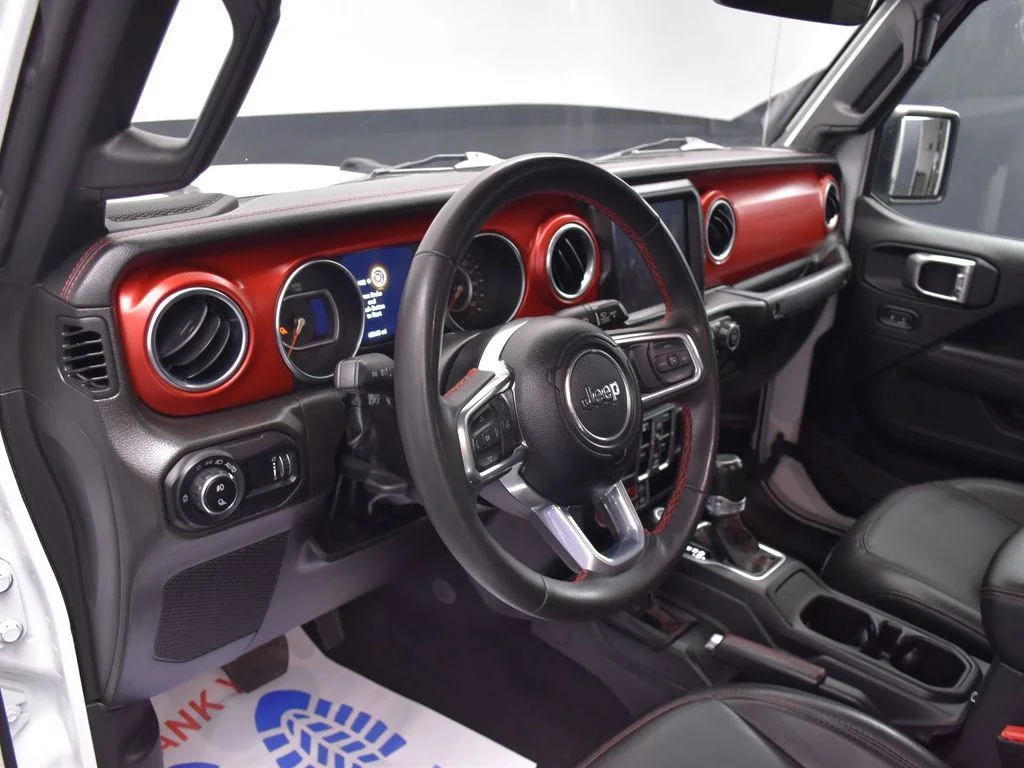 Used 2023 Bright White Clearcoat Jeep Rubicon image 15