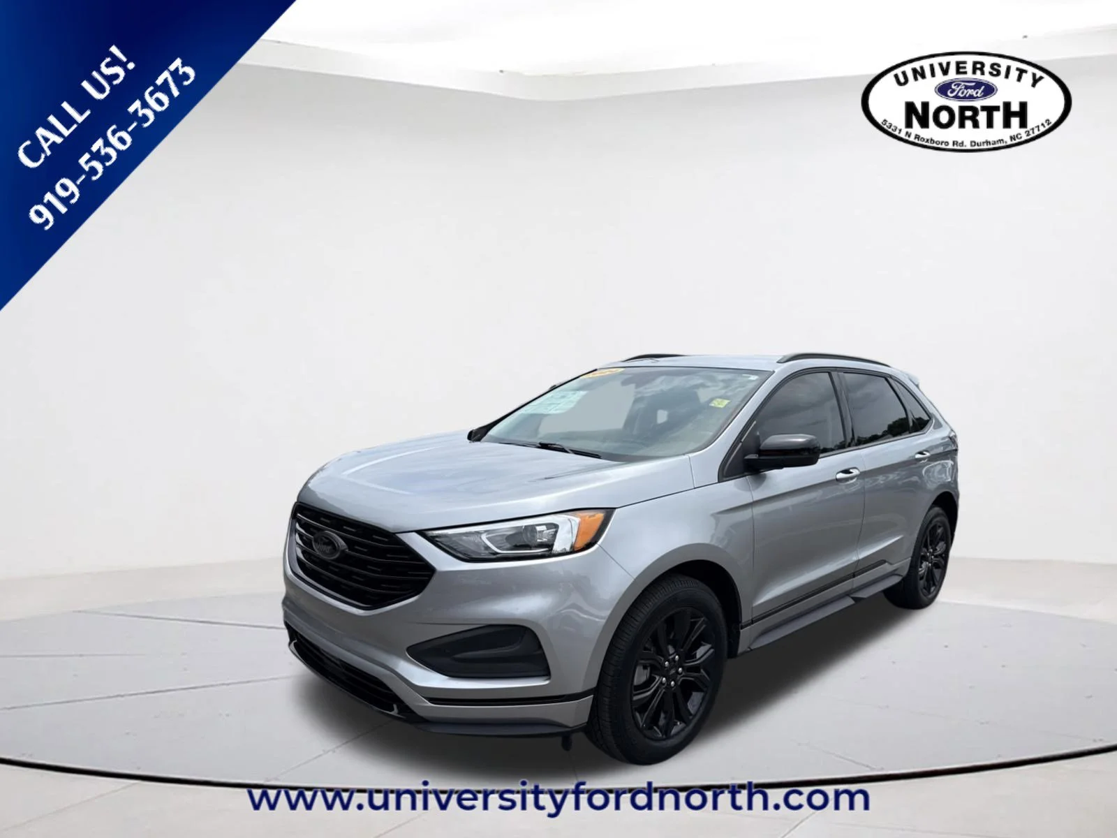 Used 2024 Silver Metallic Ford SE image 3
