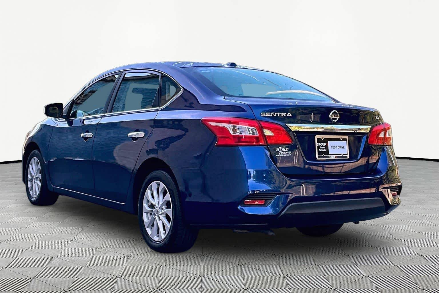 Used 2019 Deep Blue Pearl Nissan SV image 12