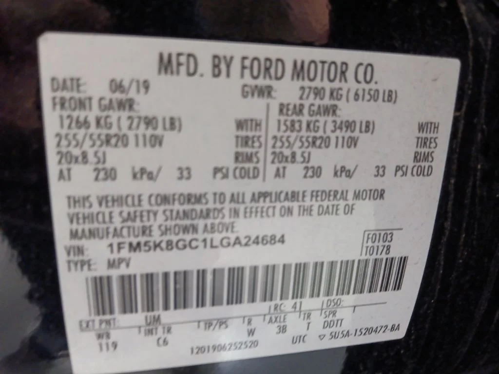 Used 2020 Black Metallic Ford ST image 3