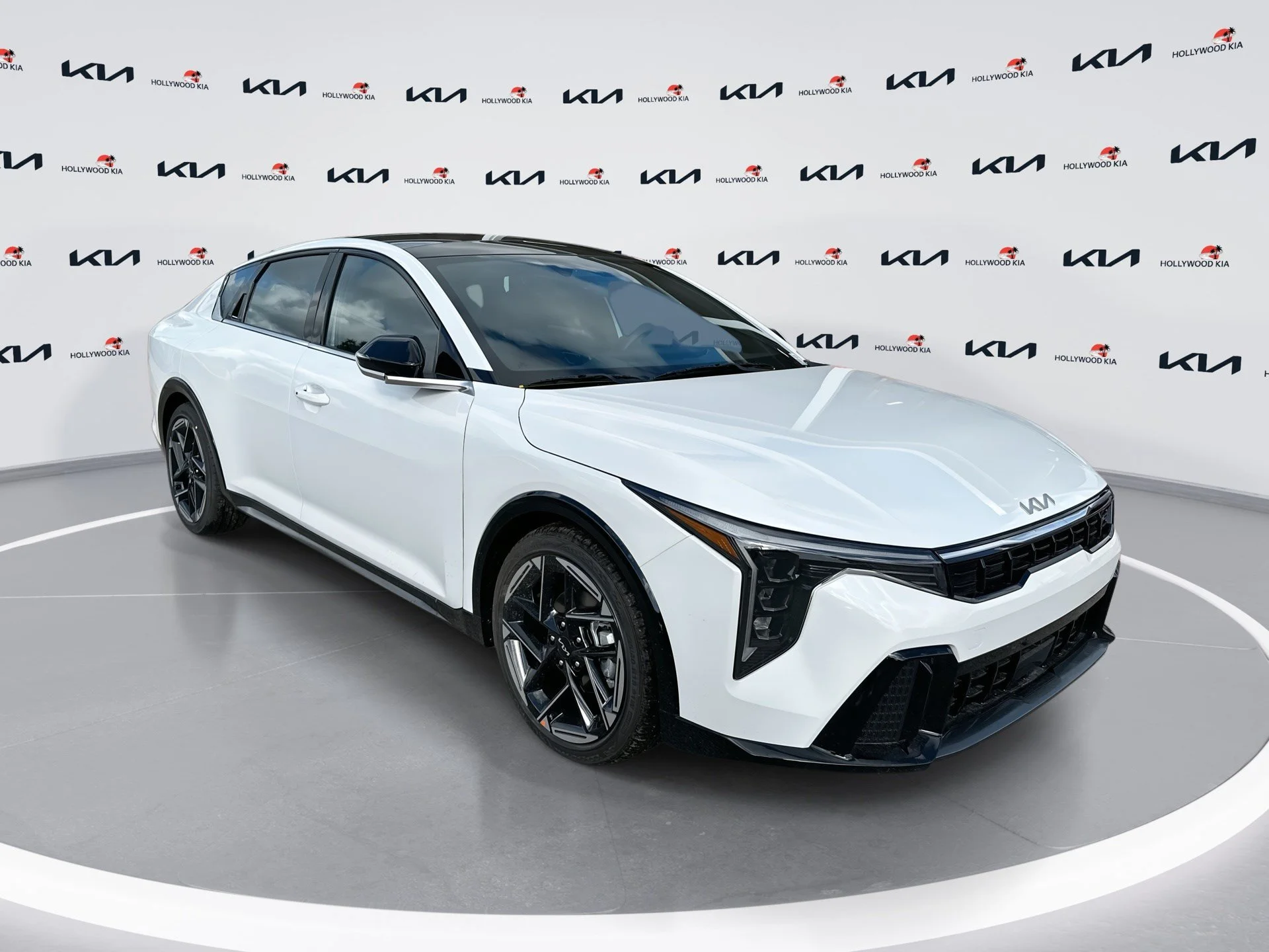 New 2026 Snow White Pearl Kia GT-Line image 1