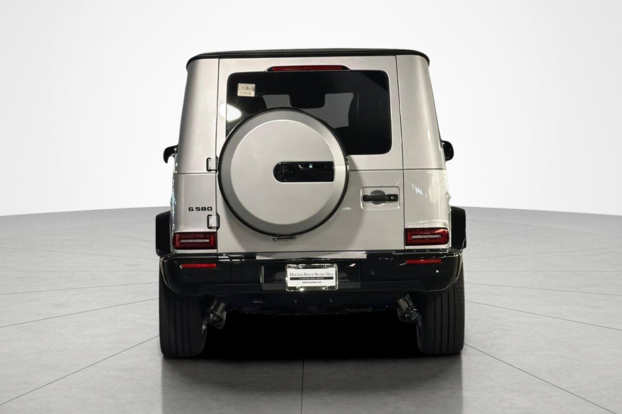 New 2027 Iridium Silver Mercedes-Benz G 580e SUV image 4