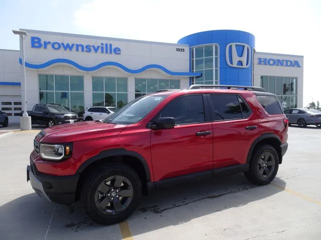 New 2026 Radiant Red Metallic II Honda RTL image 1