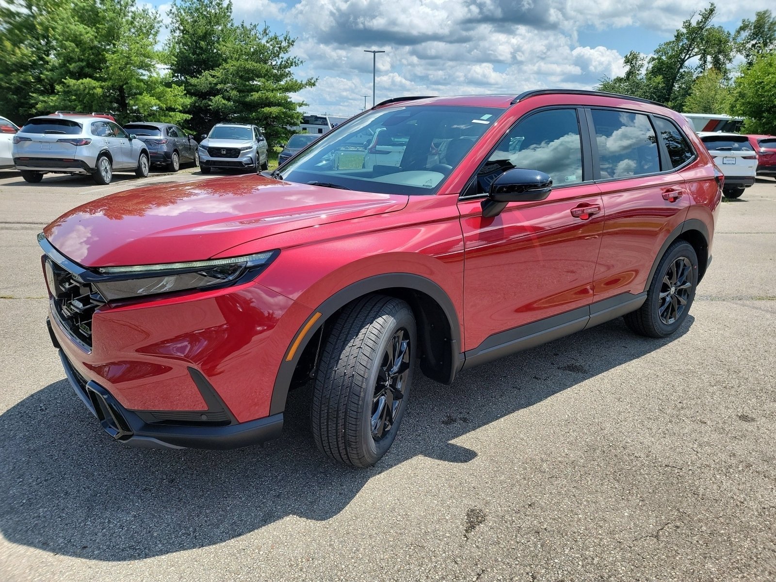 New 2026 Radiant Red Metallic Honda Sport-L image 3