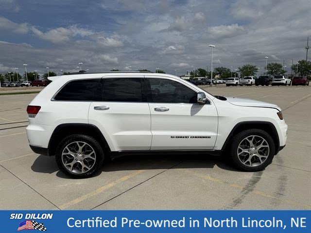 Certified Used 2022 Bright White Clearcoat Jeep Limited image 3