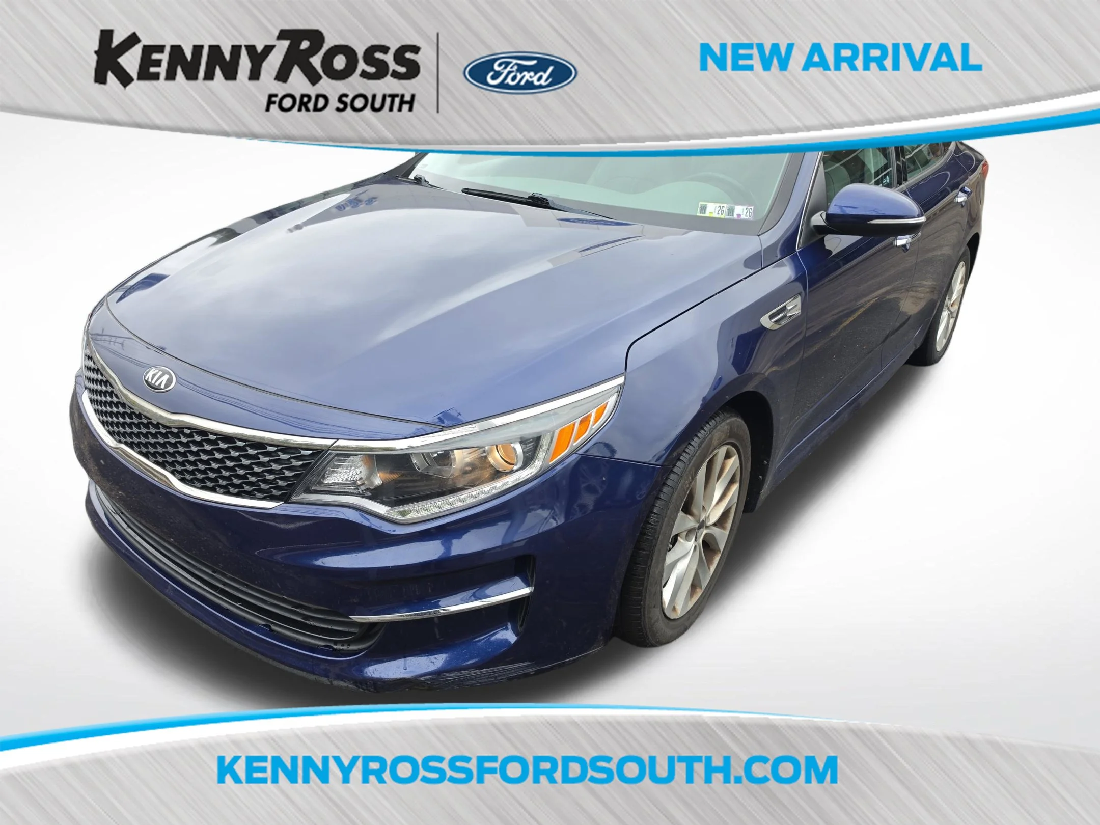 Used 2018 Horizon Blue Kia EX image 1