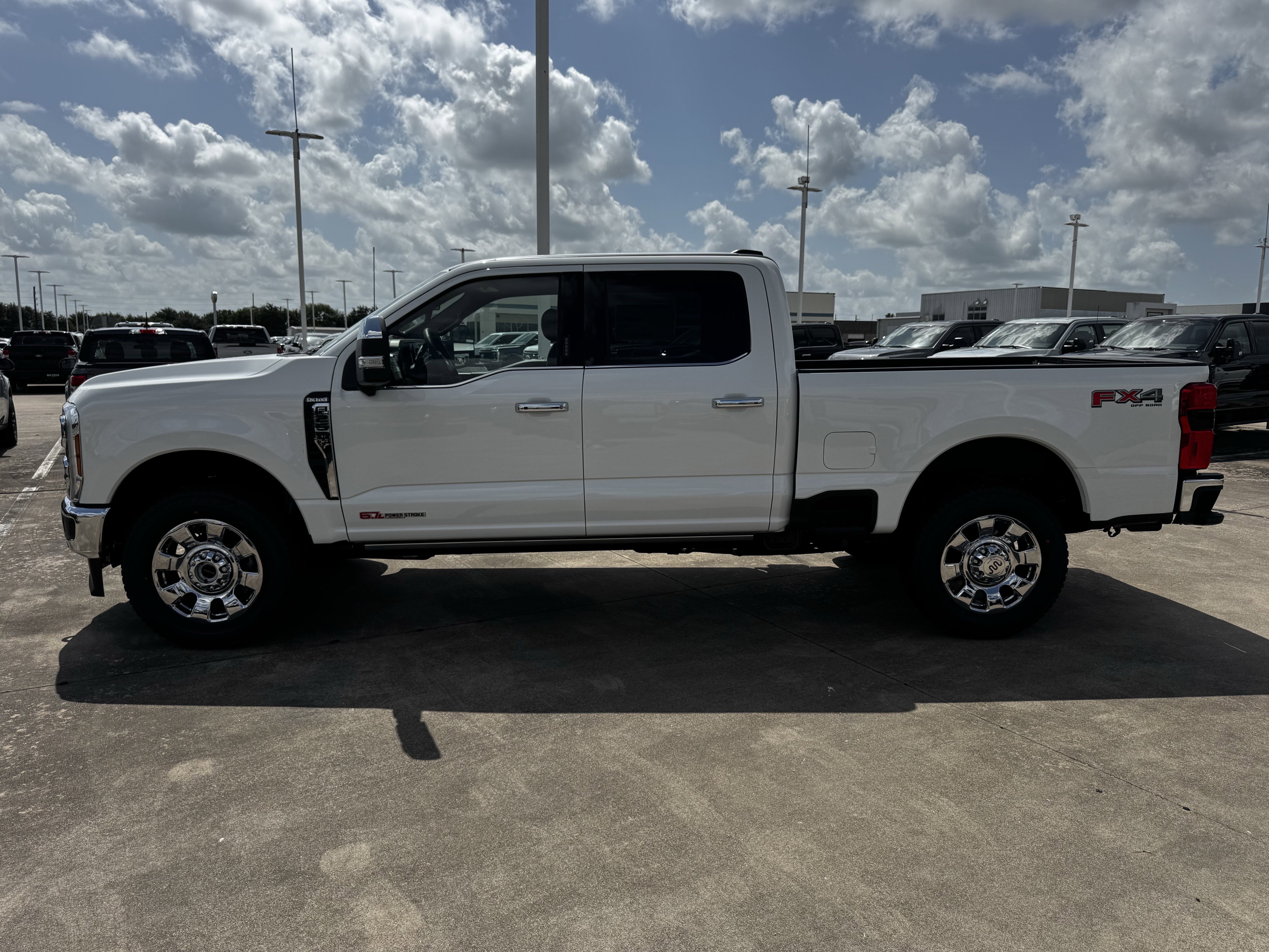New 2026 Star White Metallic Tri-Coat Ford King Ranch image 6