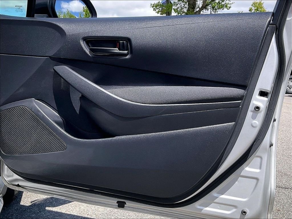 Used 2025 Classic Silver Metallic Toyota LE image 11