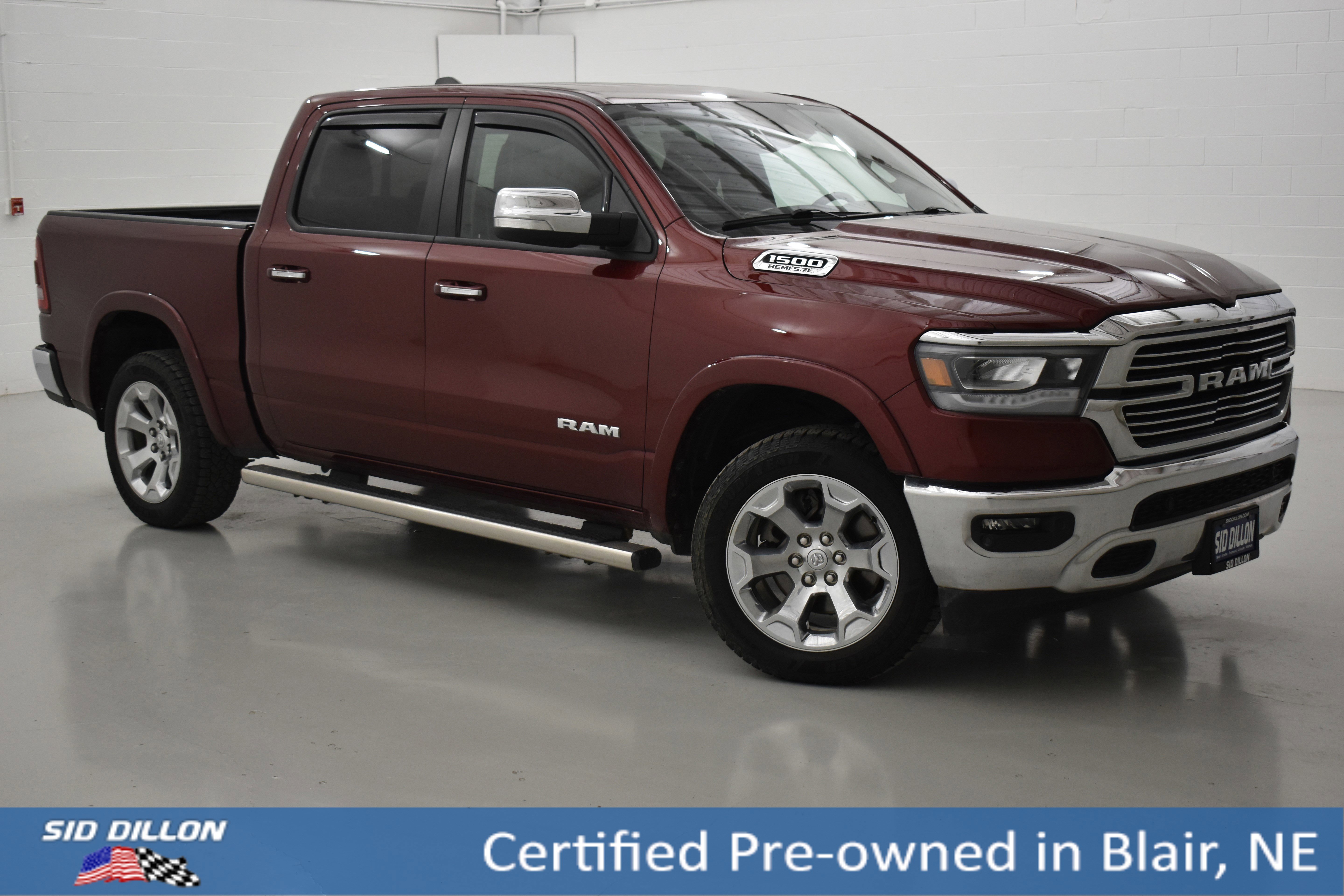 Used 2022 Delmonico Red Pearlcoat Ram Laramie image 10