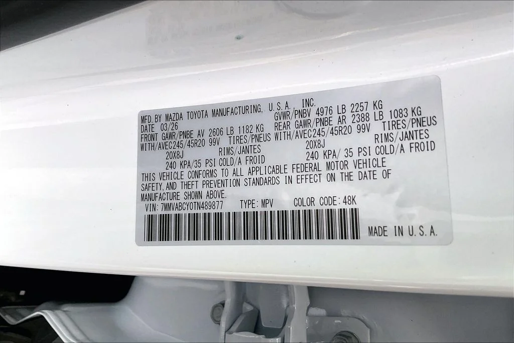New 2026 Wind Chill Pearl Mazda 2.5 Turbo AWD image 14