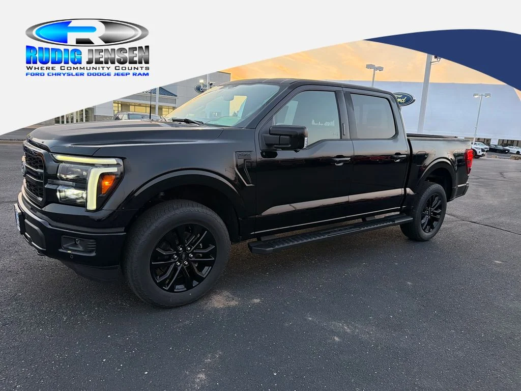 New 2026 Black Ford Lariat image 1