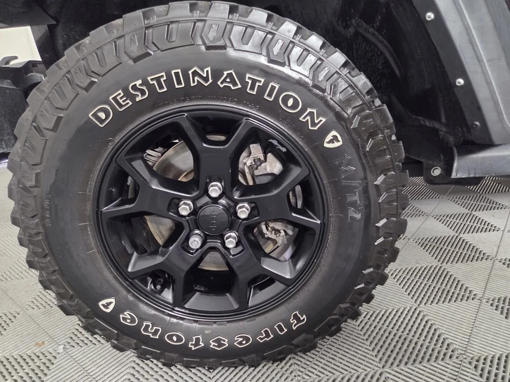 Used 2021 Black Clearcoat Jeep Unlimited Willys image 8