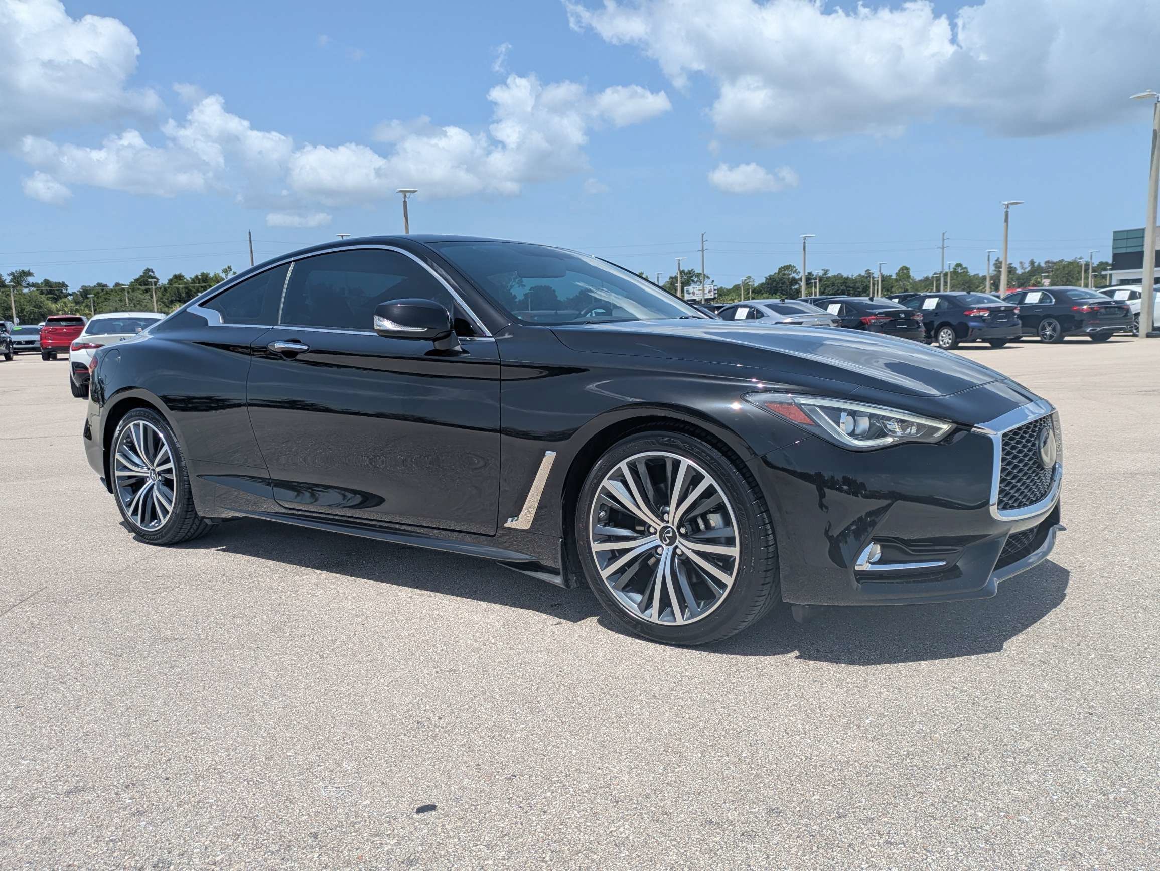 Used 2022 Black Obsidian INFINITI PURE image 2