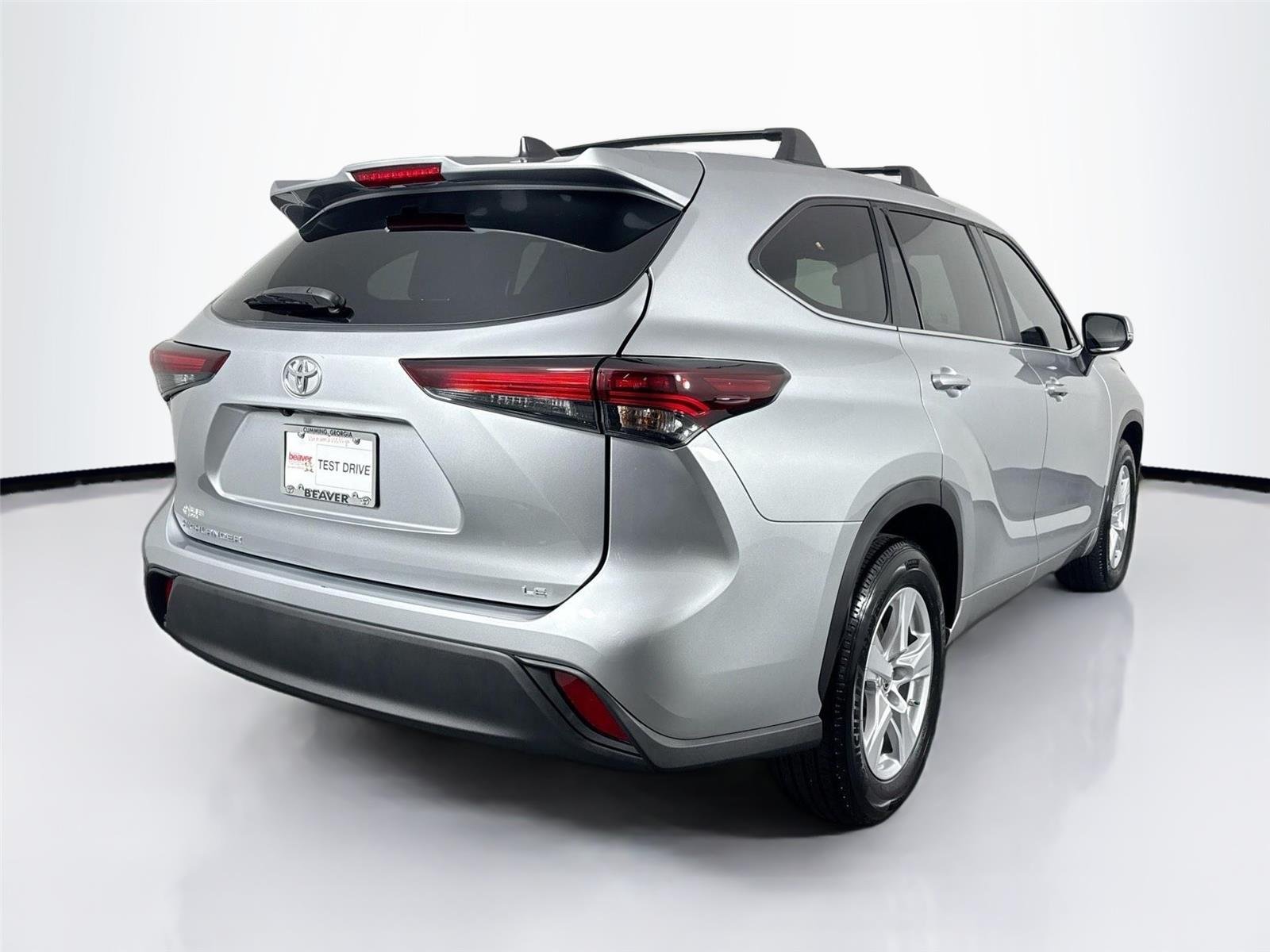 Used 2024 Celestial Silver Metallic Toyota LE image 6