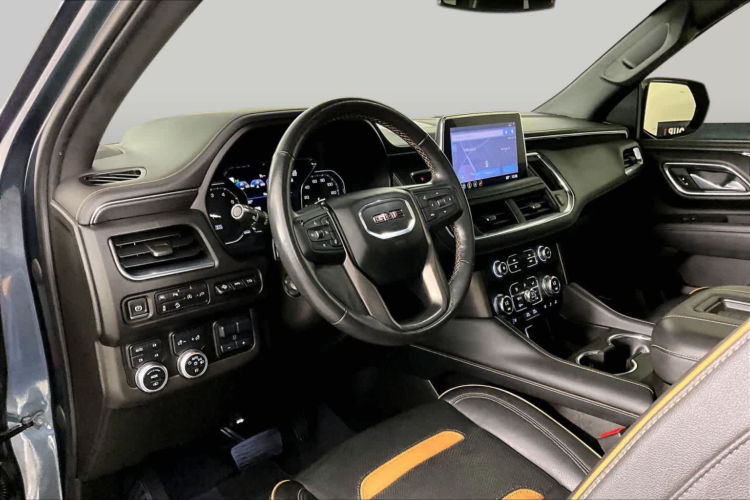 Used 2021 Dark Sky Metallic GMC AT4 image 32