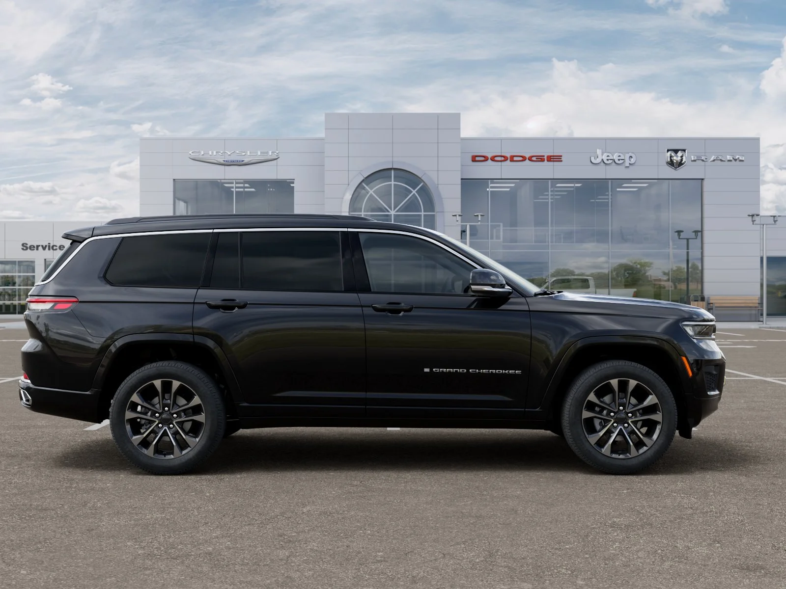 New 2025 Diamond Black Crystal Pearl-Coat Exterior Paint Jeep Overland image 55
