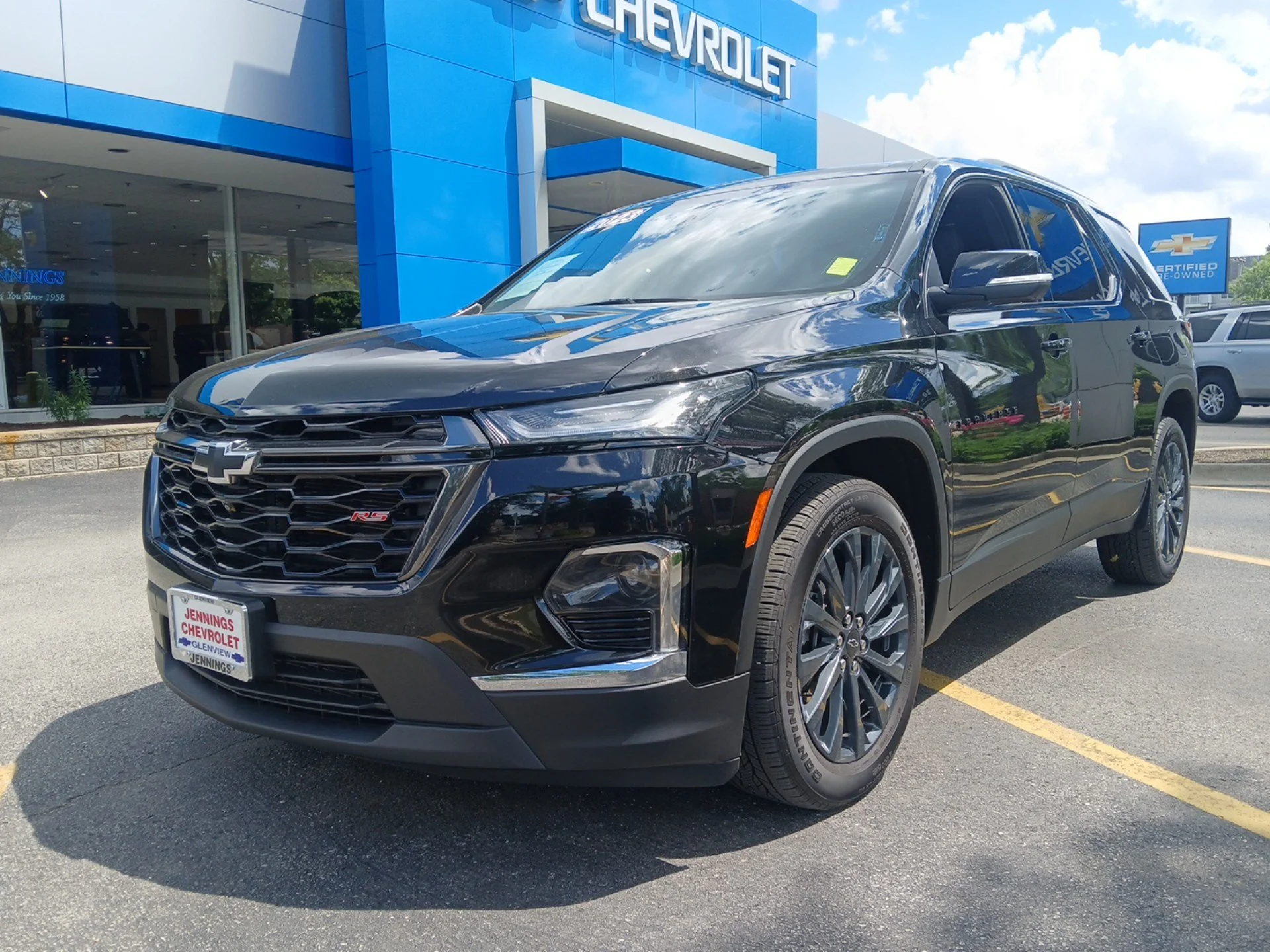 Used 2023 Mosaic Black Metallic Chevrolet RS image 6