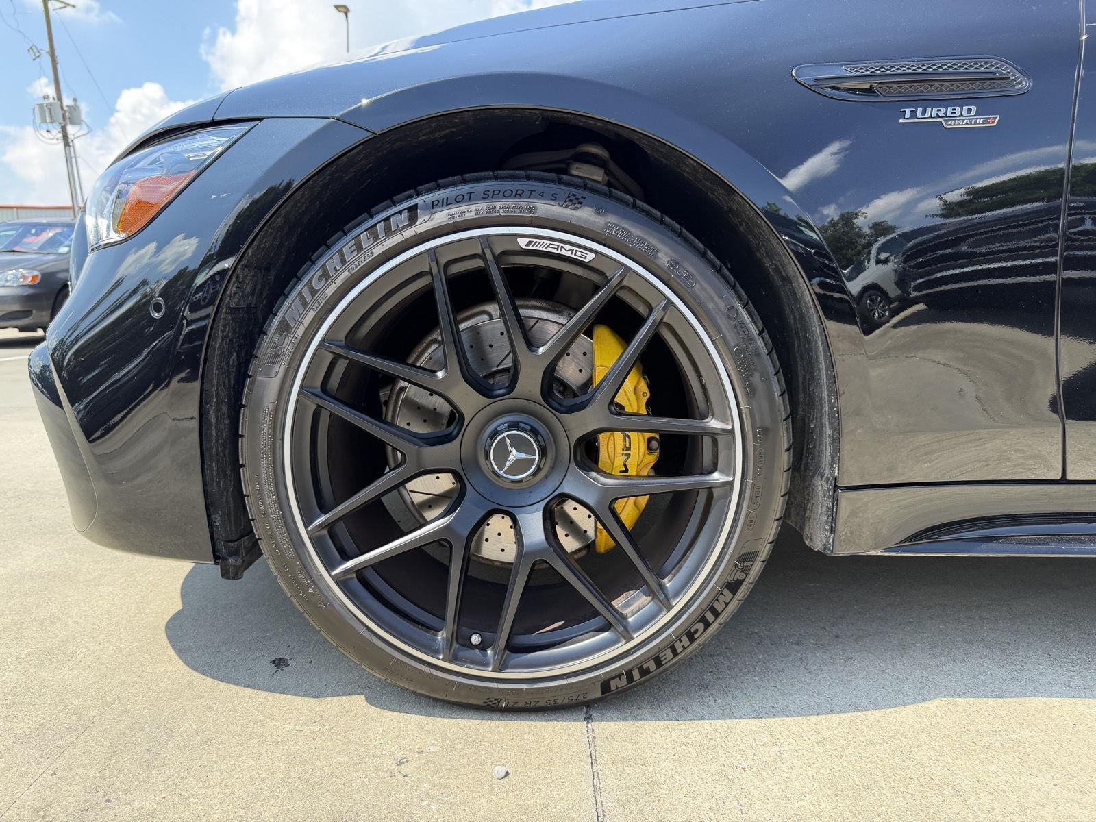 Certified Used 2024 Obsidian Black Metallic Mercedes-Benz AMG® GT 43 image 4