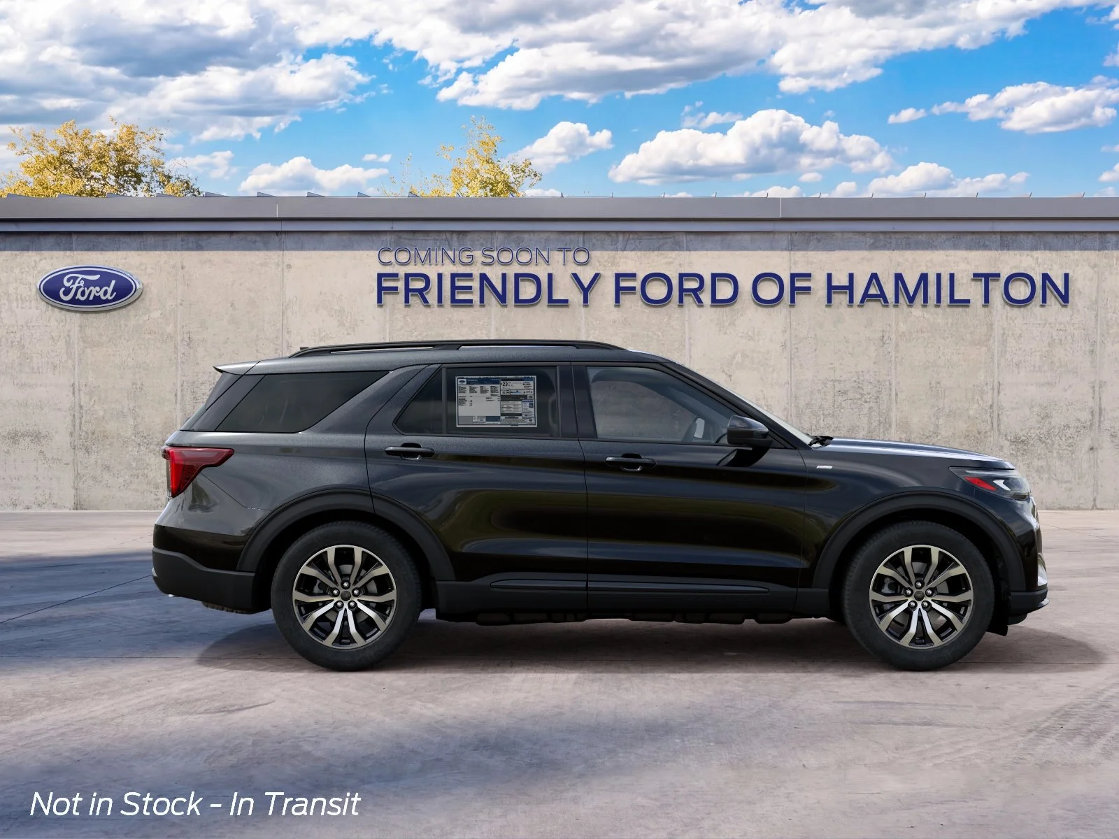 New 2027 Agate Black Metallic Ford ST-Line image 5