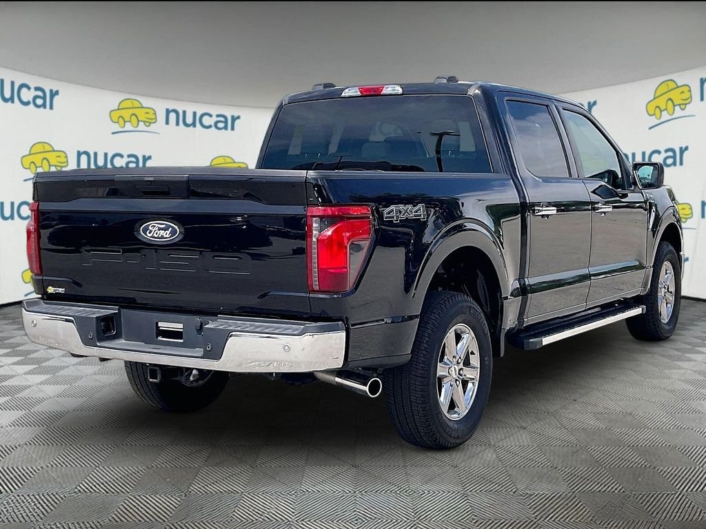 Used 2025 Agate Black Metallic Ford XLT image 6