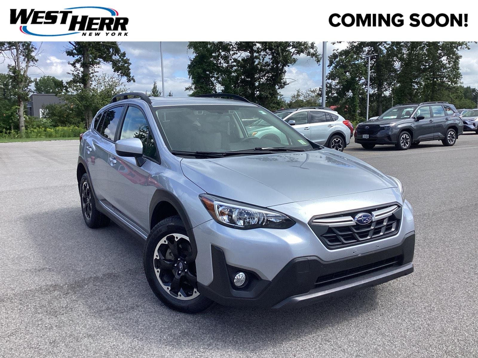 Certified Used 2023 Ice Silver Metallic Subaru Premium image 1