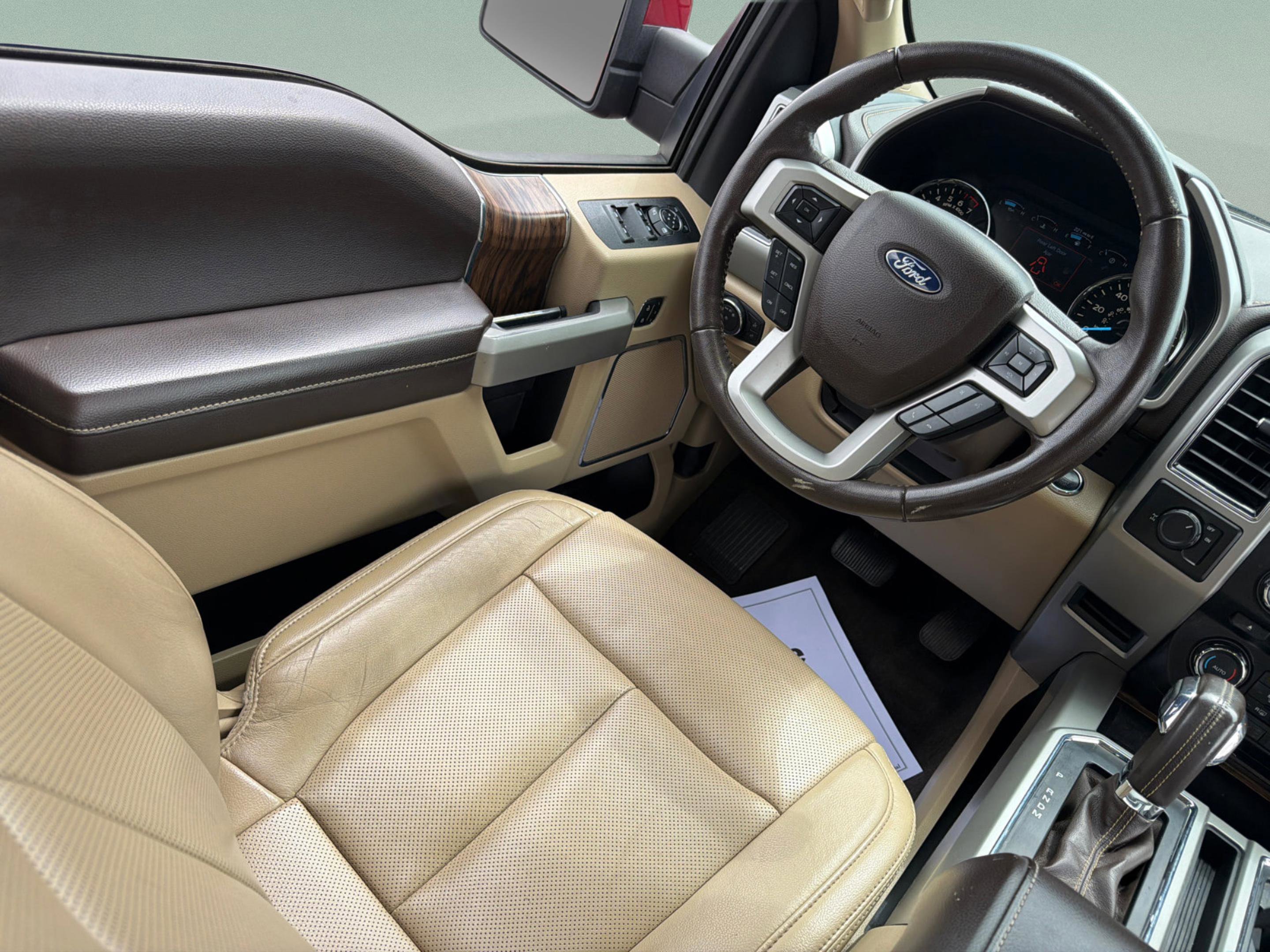 Used 2018 Ruby Red Metallic Ford LARIAT image 14