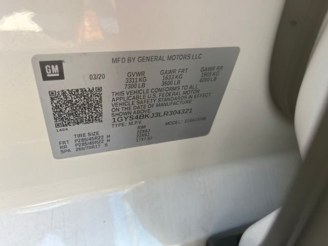 Used 2020 White Cadillac Luxury image 8