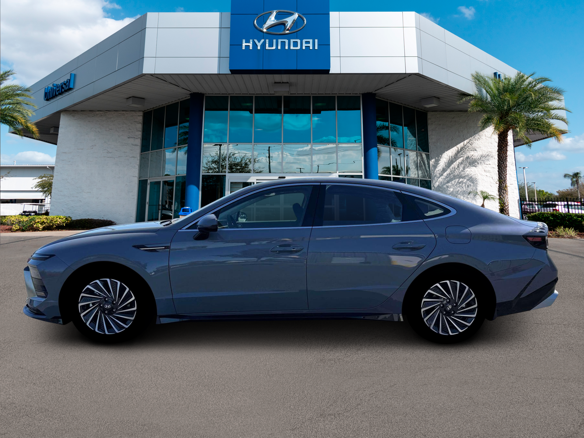 New 2026 Blue Hyundai SEL image 3
