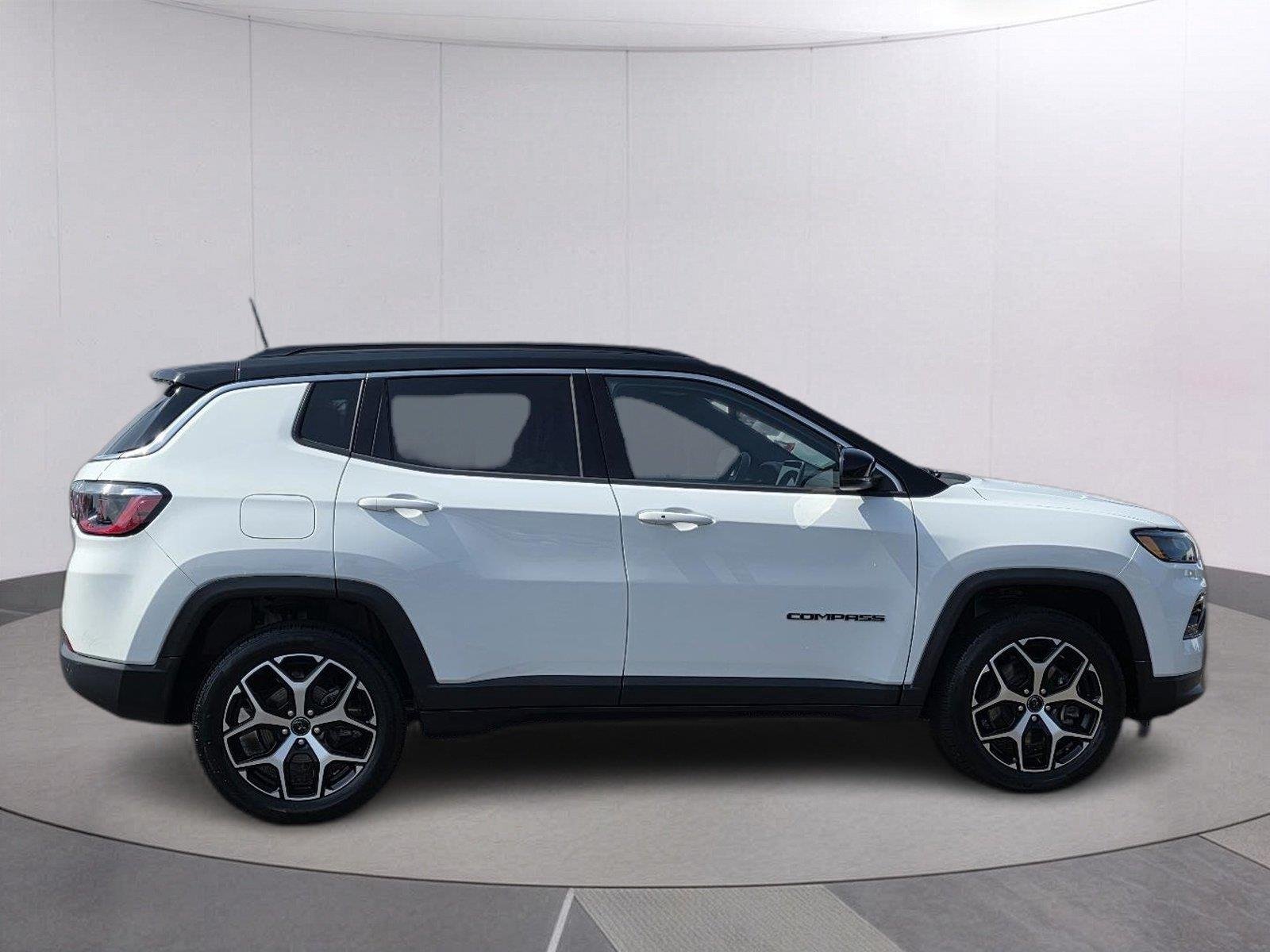 Used 2025 Bright White Clearcoat Jeep Limited image 4