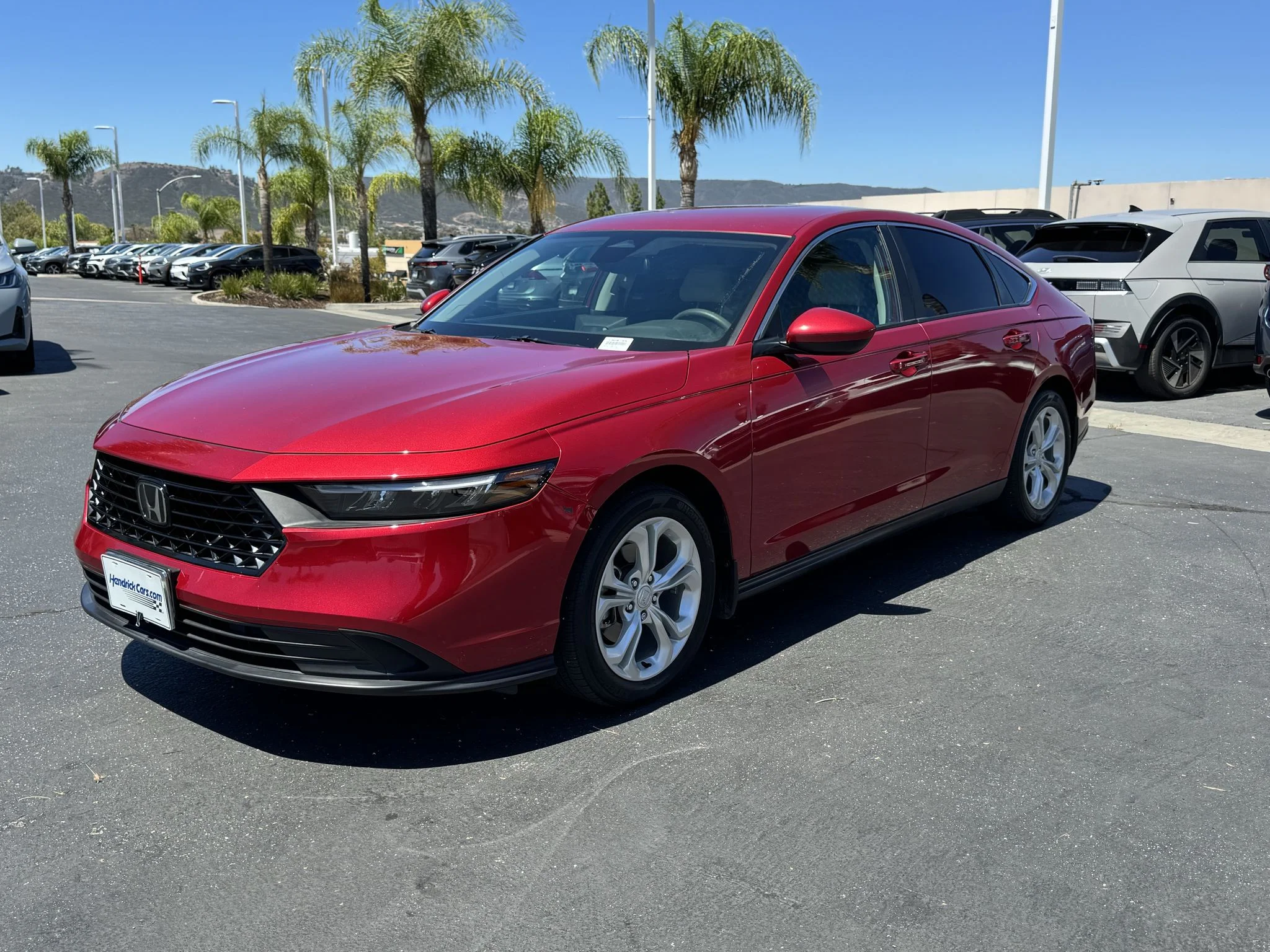 Used 2023 Radiant Red Metallic Honda LX image 4