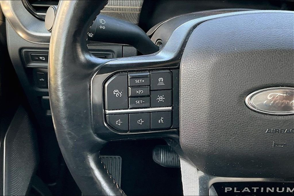 Certified Used 2021 White Metallic Ford Platinum image 12