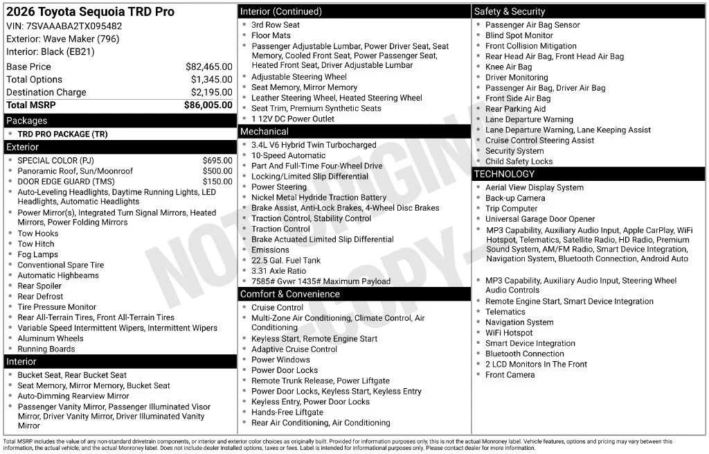 Used 2026 Wave Toyota TRD Pro image 44