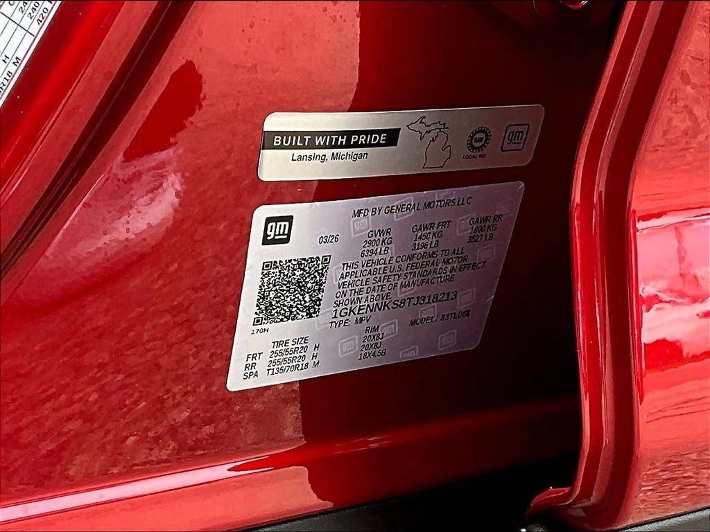 New 2026 Volcanic Red Tintcoat GMC Elevation image 8