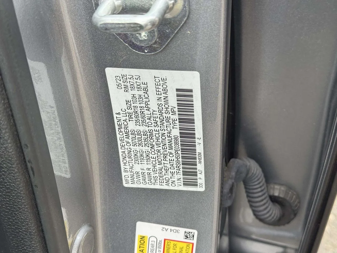 Certified Used 2023 Lunar Silver Metallic Honda Sport image 23
